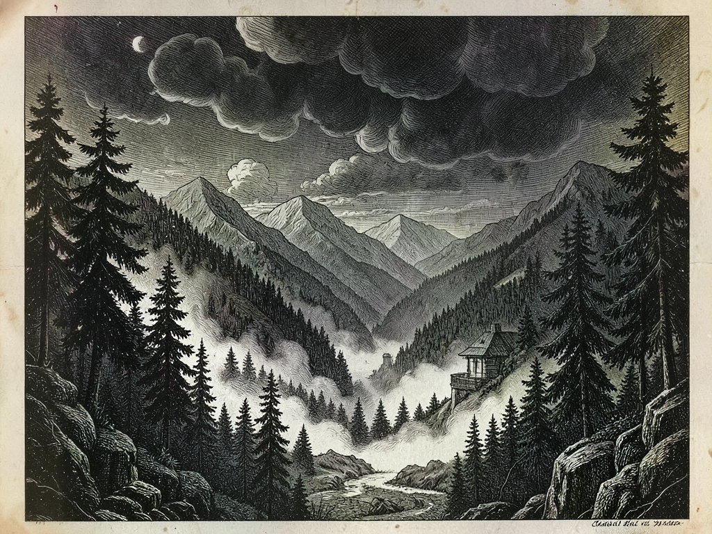 Royal Meteorological Chronicle: The Stillness of the Carpathian Twilight