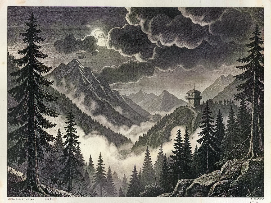 Royal Meteorological Chronicle: Nocturnal Spectral Fog under Waxing Gibbous