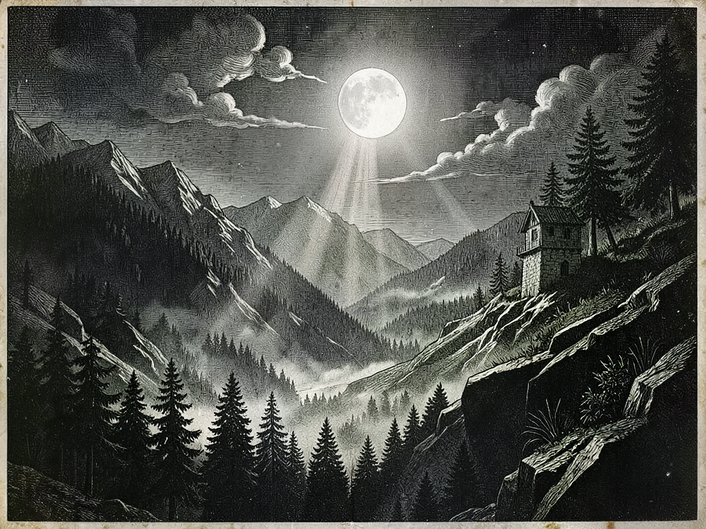 Royal Meteorological Chronicle: Nocturnal Spectral Fog under Waning Gibbous
