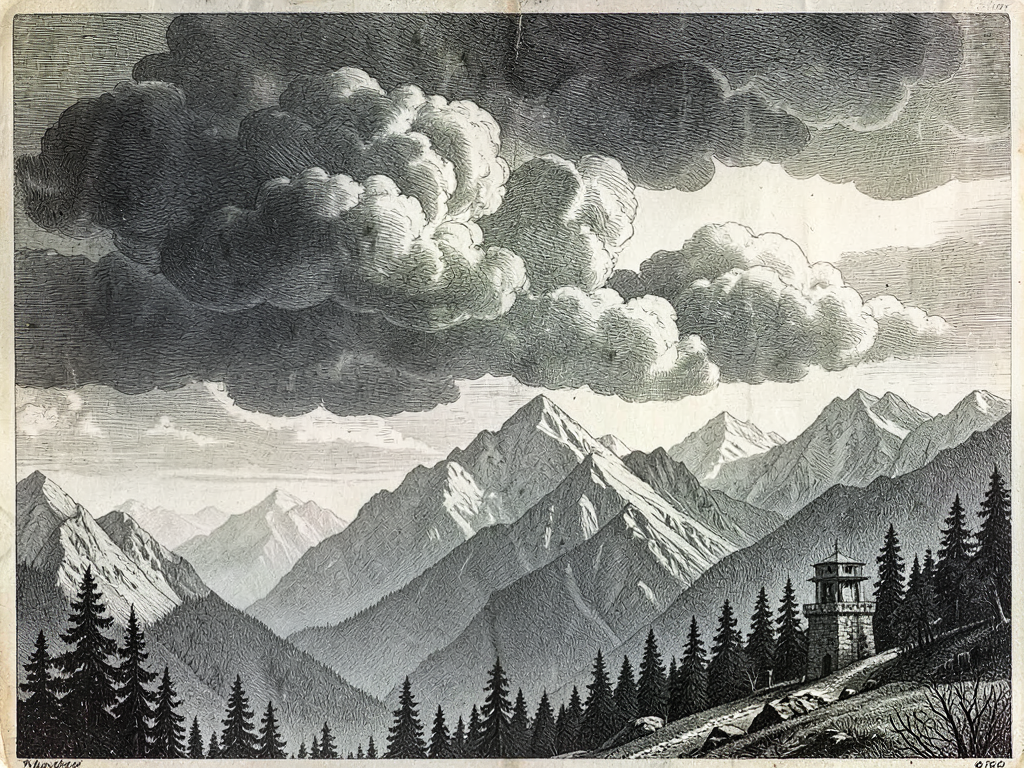 Royal Meteorological Chronicle: The Sighing Barometer and the Veiled Moon