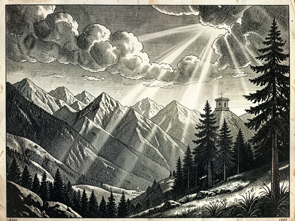 The Weeping Barometer: A Carpathian Stillness Before the Turning