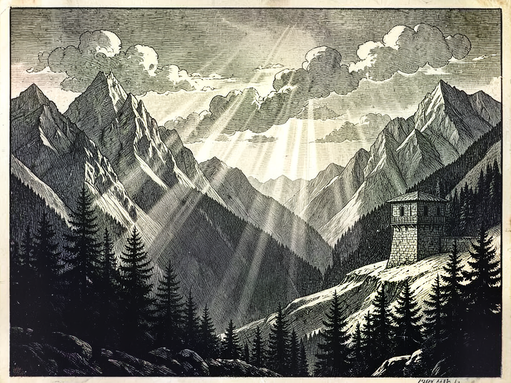 Royal Meteorological Chronicle: Gothic Mountain Stillness