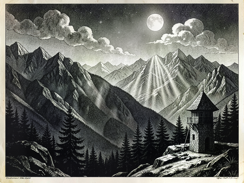 Royal Meteorological Chronicle: Gothic Mountain Stillness