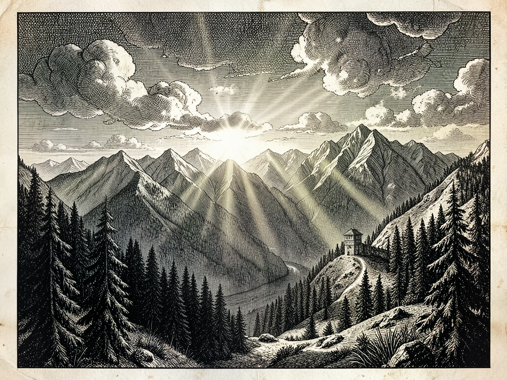Royal Meteorological Chronicle: Gothic Mountain Stillness