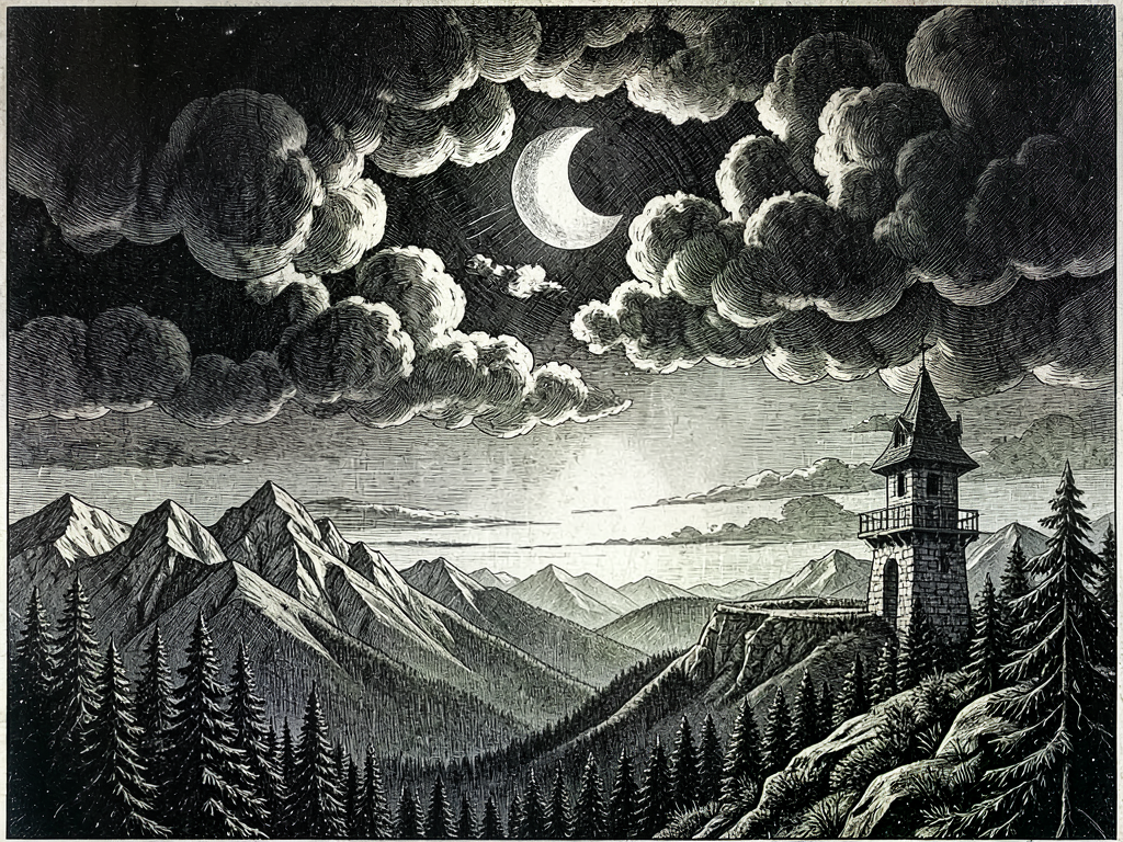Royal Meteorological Chronicle: Gothic Mountain Stillness