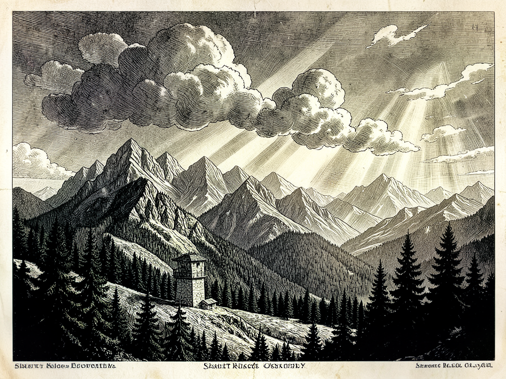 Royal Meteorological Chronicle: Gothic Mountain Stillness