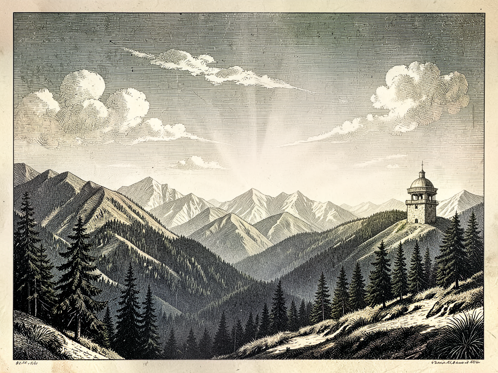 Mercurial Observations from the Carpathian Vapors: A Chronicle of Mountain Stillness