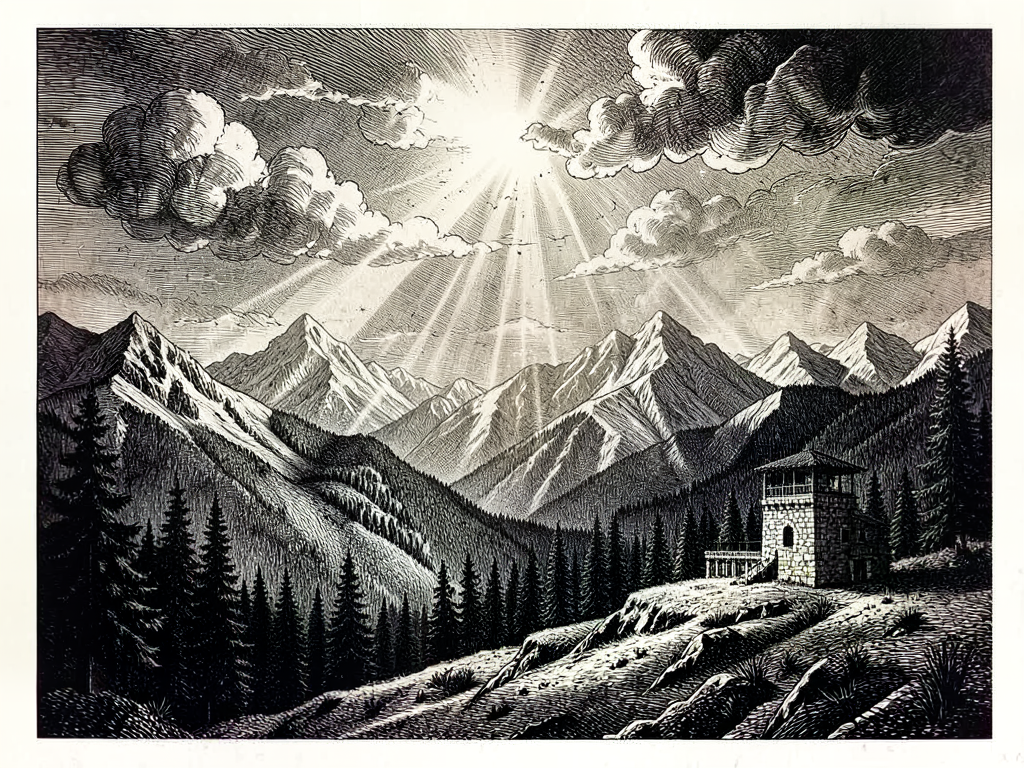 Royal Meteorological Chronicle: Gothic Mountain Stillness