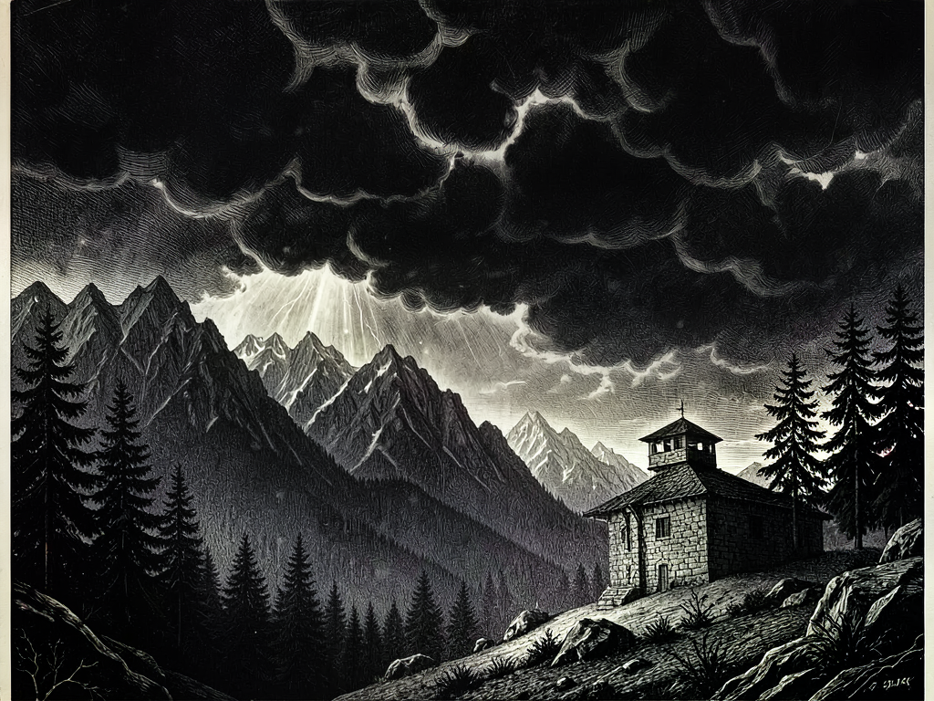 Nocturnal Barometric Descent: A Prelude to Carpathian Tempest