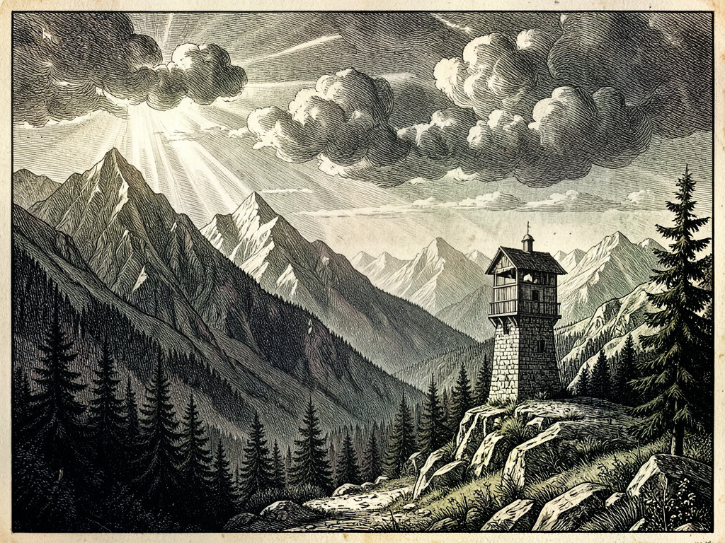 Royal Meteorological Chronicle: Gothic Mountain Stillness
