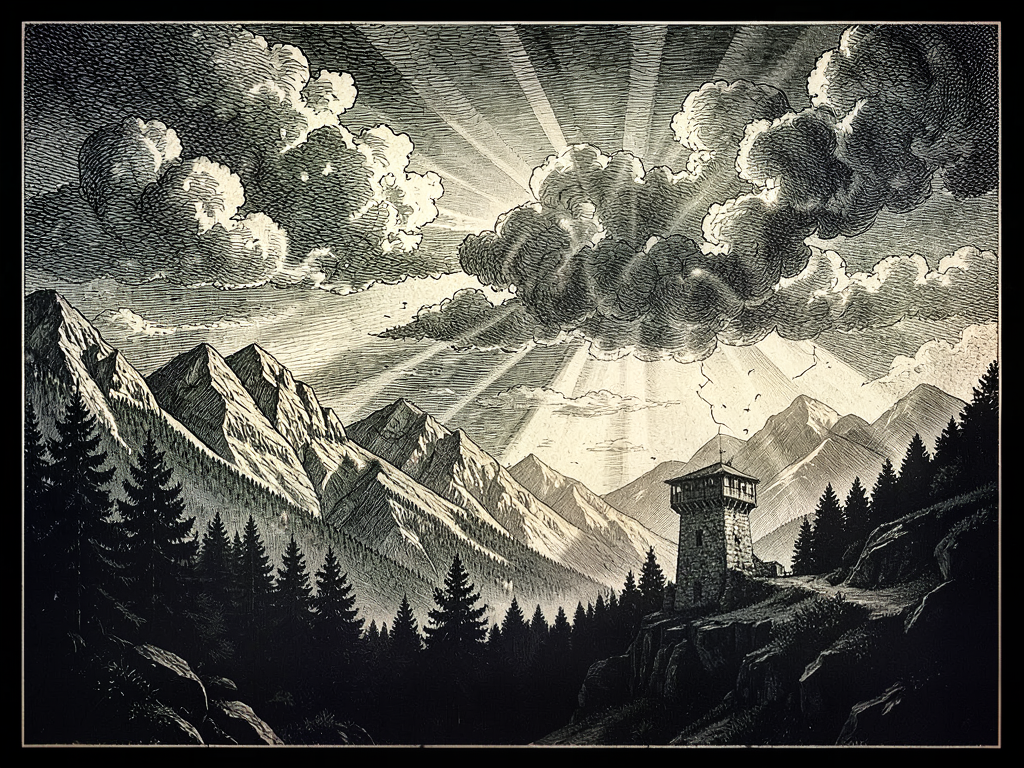 Royal Meteorological Chronicle: Gothic Mountain Stillness