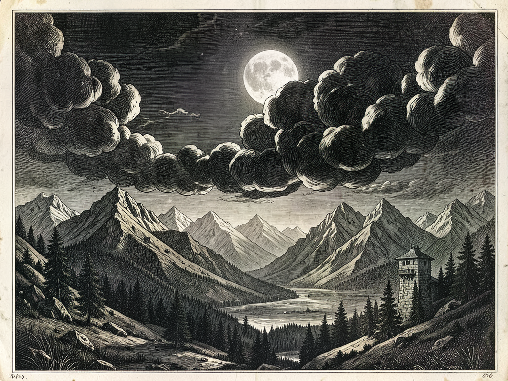 Mercurial Whispers: A Chronicle of Carpathian Stillness