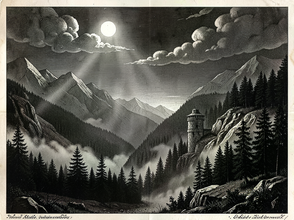 Royal Meteorological Chronicle: Nocturnal Spectral Fog under Last Quarter