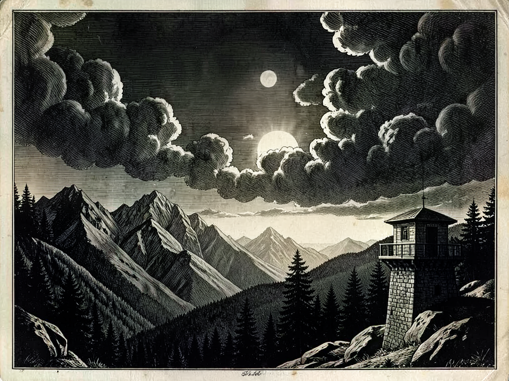 Royal Meteorological Chronicle: Gothic Mountain Stillness