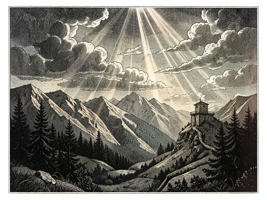Royal Meteorological Chronicle: Gothic Mountain Stillness
