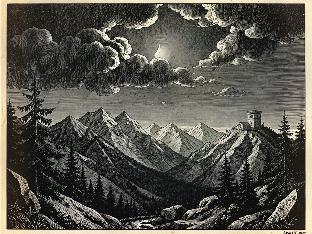 Royal Meteorological Chronicle: Gothic Mountain Stillness